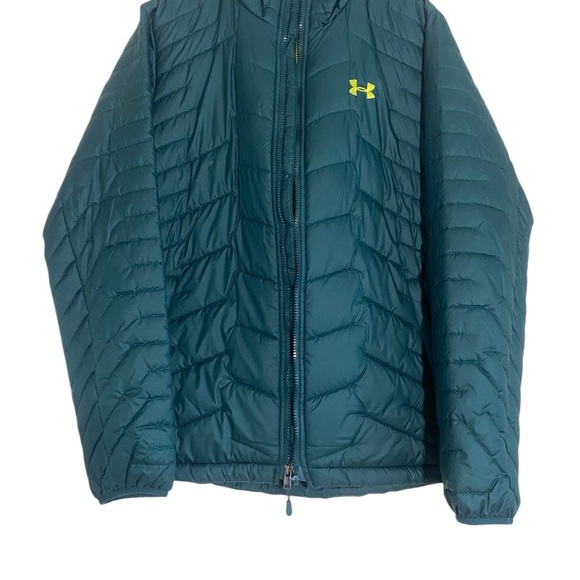 Under Armour Teal Puffer Jacket - Picture 3 of 12